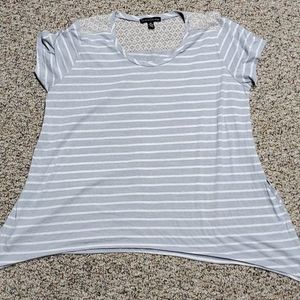 Dressy striped tee